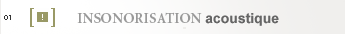 insonorisation acoustique
